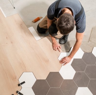 Flooring installation services in Mayflower